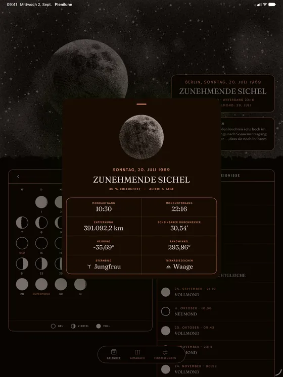 Ein einzelner Tag. — Dunkel