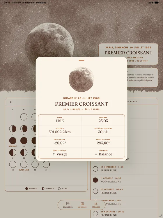 Un jour. — Clair